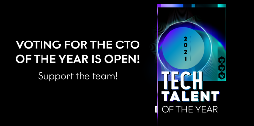 Tech Talent of the Year 2021  : Notre CTO est nominé